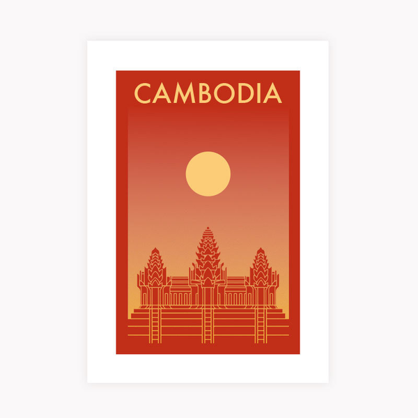 Cambodia - NL Wall Art - 1