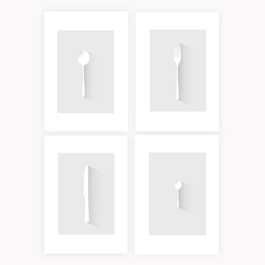 The Collection of Cutlery Prints - NL Wall Art - 1