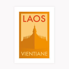 Laos - NL Wall Art - 1